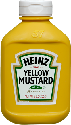 pics Heinz Mustard Png download mustard heinz yellow mustard