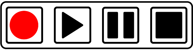 Download Why The Stop Button Disappeared - Play Pause Record Icons PNG ...