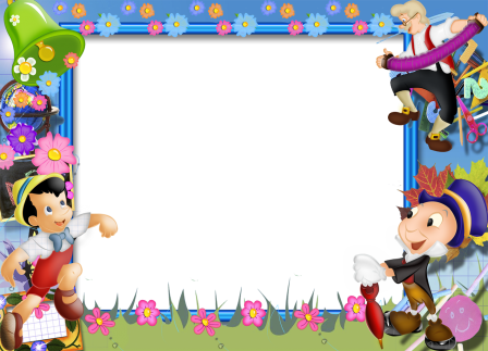 Disney Clipart Borders Free Disney Borders Clipart - Marcos De Dibujo Animados (448x323), Png Download