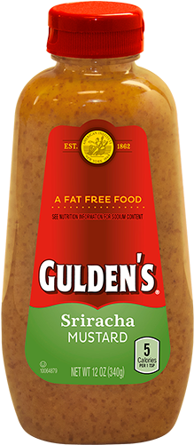 Sriracha Mustard Image - Guldens Sriracha Mustard (500x500), Png Download