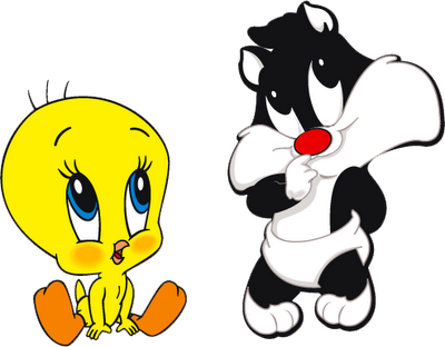 Looney Tunes Baby Png (400x312), Png Download