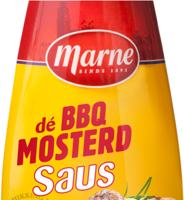 Marne Bbq Mustard Sauce - De Marne (495x400), Png Download
