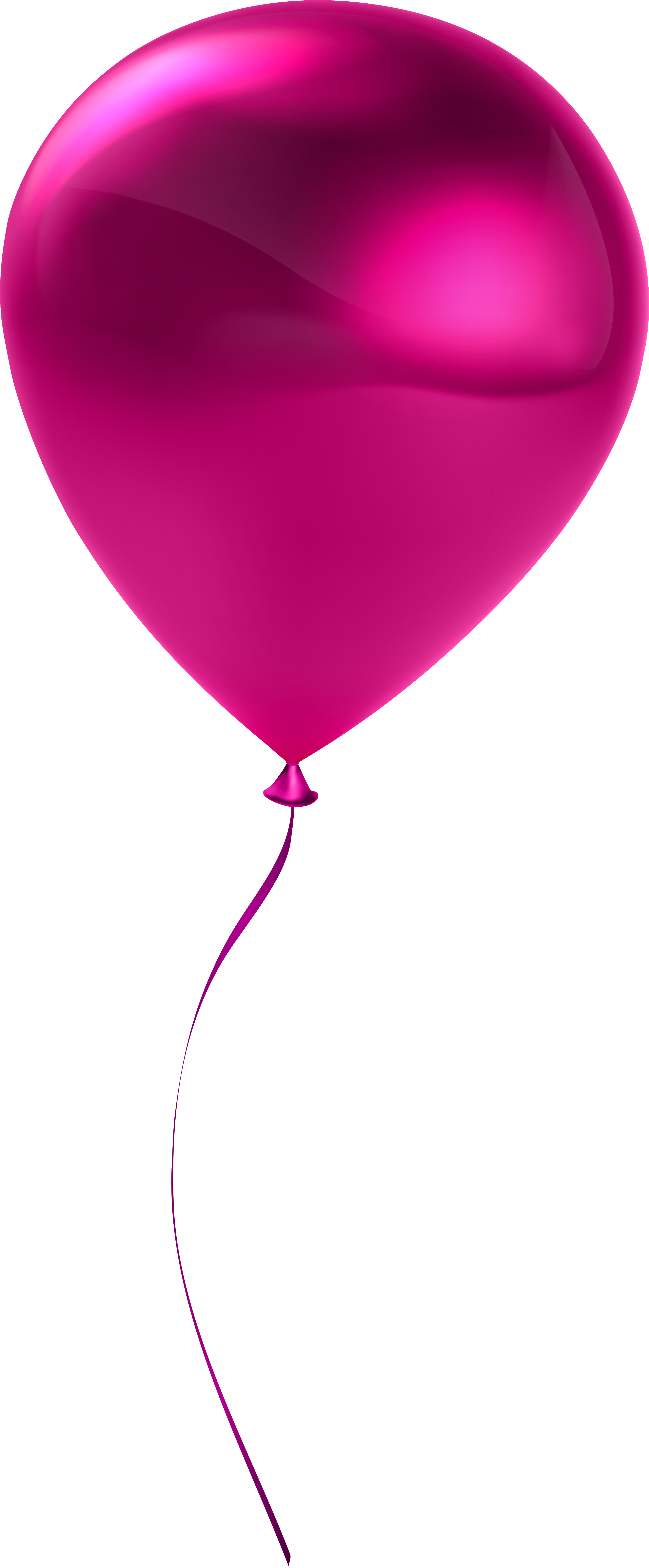 28 Collection Of Pink Balloon Clipart Png (3309x8000), Png Download