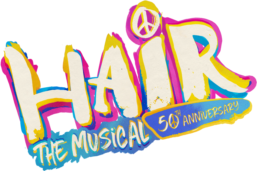 Hair 50th Anniversary (1600x1100), Png Download