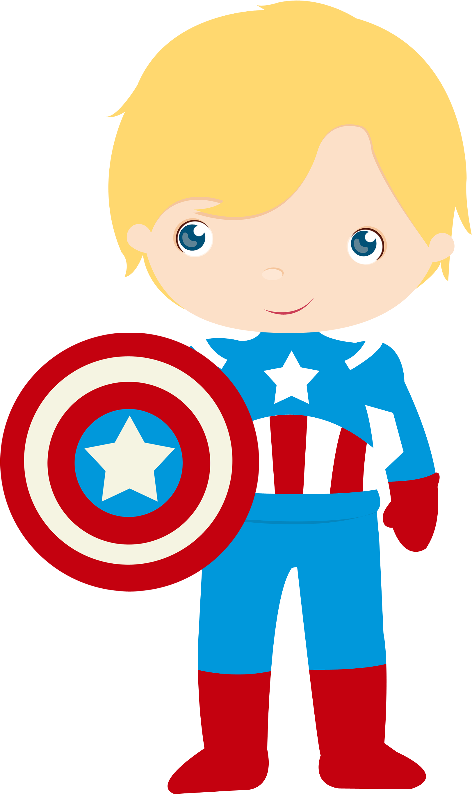 Result Image To Say Hello Minus Superhero - Capitao America Baby Em Png (1932x2851), Png Download