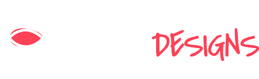 Domin8 Designs Logo In White - Logo (919x277), Png Download