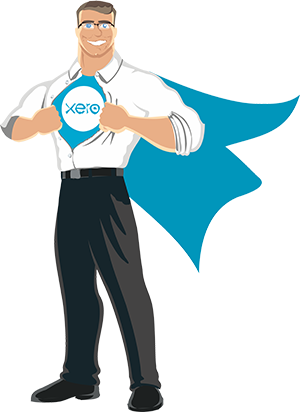 Move Your Mouse Over Me - Business Hero Cartoon Png (300x412), Png Download