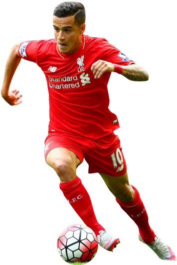 Philippe Coutinho Render (367x540), Png Download