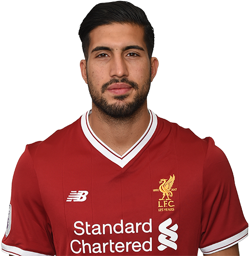 Click Image For Larger Version Name - Emre Can Fifa 18 (500x500), Png Download