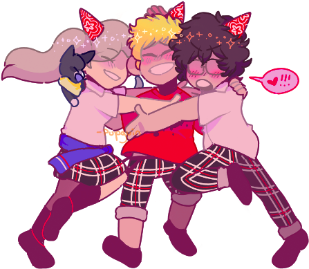 Happy Birthday Ryuji You Turd - Cartoon (497x416), Png Download