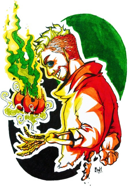 A Transparent Jack O Lantern Because It's Nearly Halloween - Art (500x695), Png Download