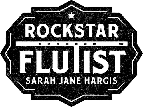 Welcome To Rockstar Flutist - Label (500x377), Png Download
