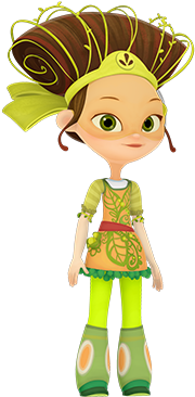 Mary From 'fantasy Patrol' - Cartoon (350x370), Png Download