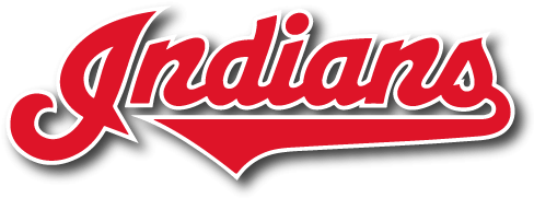 Cleveland Indians Text Logo - Progressive Field (500x500), Png Download
