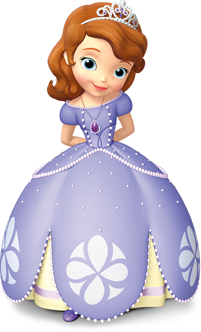 Princesita Sofia Para Imprimir (654x1078), Png Download