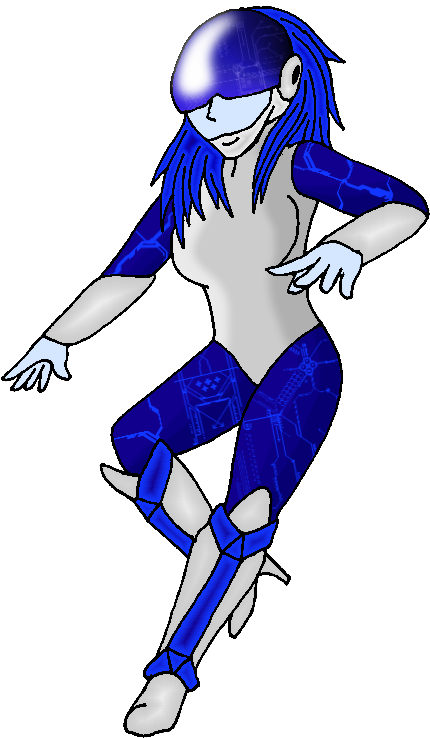 Silicon Girl - Oc Stand (459x762), Png Download