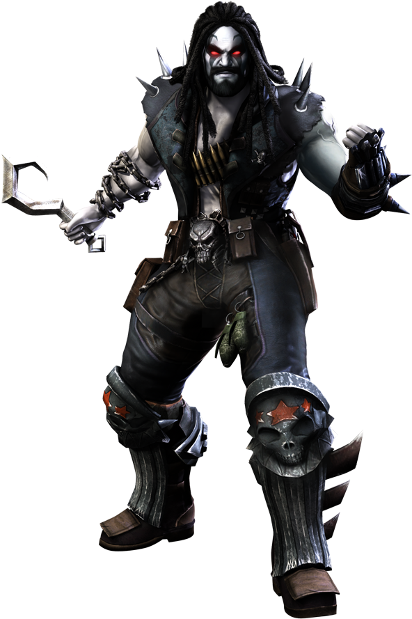 Lobo - Lobo Injustice (620x896), Png Download