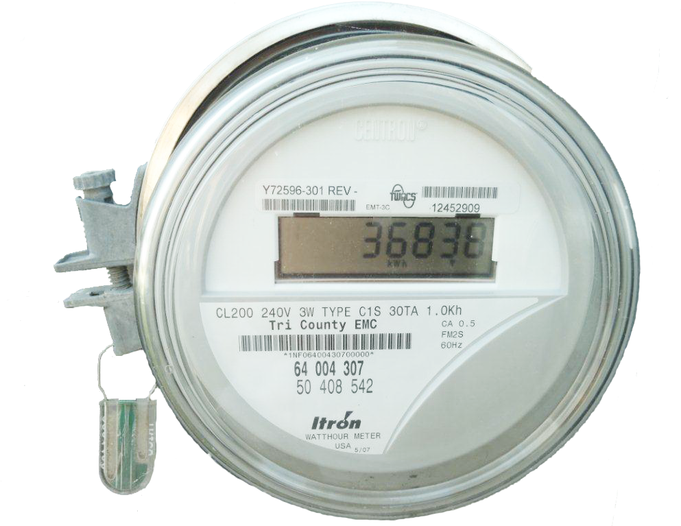 The Current Meter Reading System Is Tri-county Emc's - Tri-county Emc (1024x768), Png Download