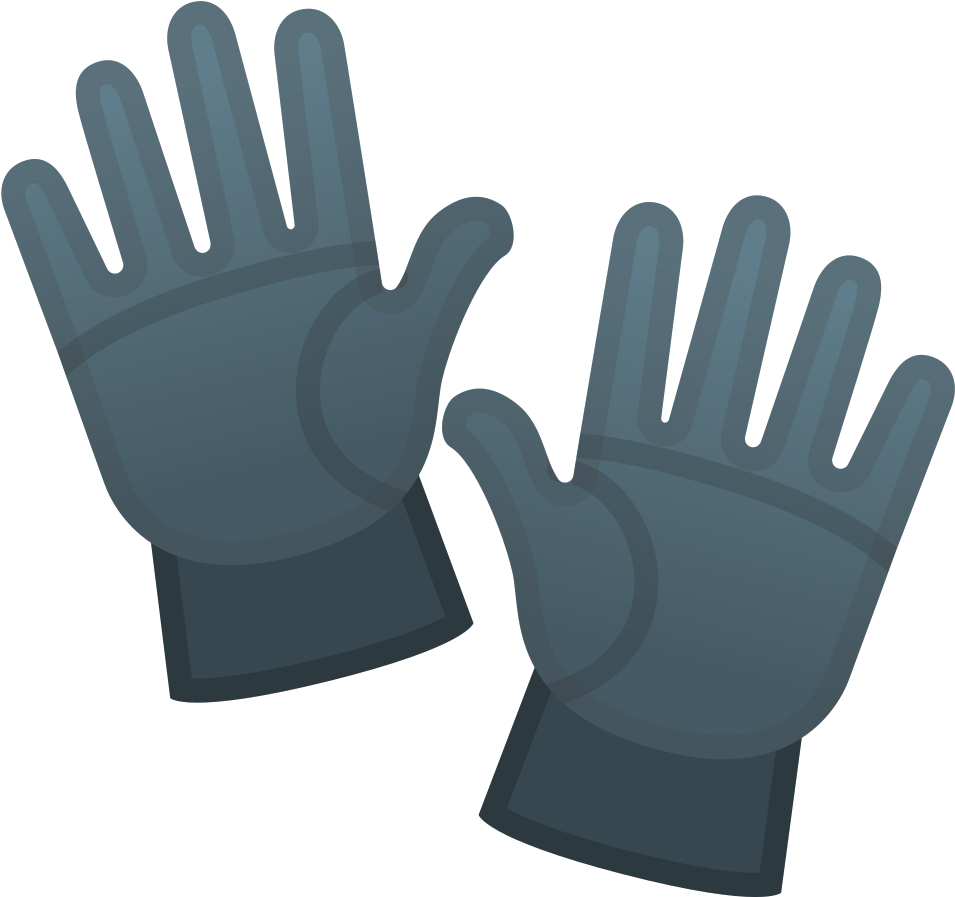 Download Svg Download Png - Gloves Emoji Png (1024x1024), Png Download