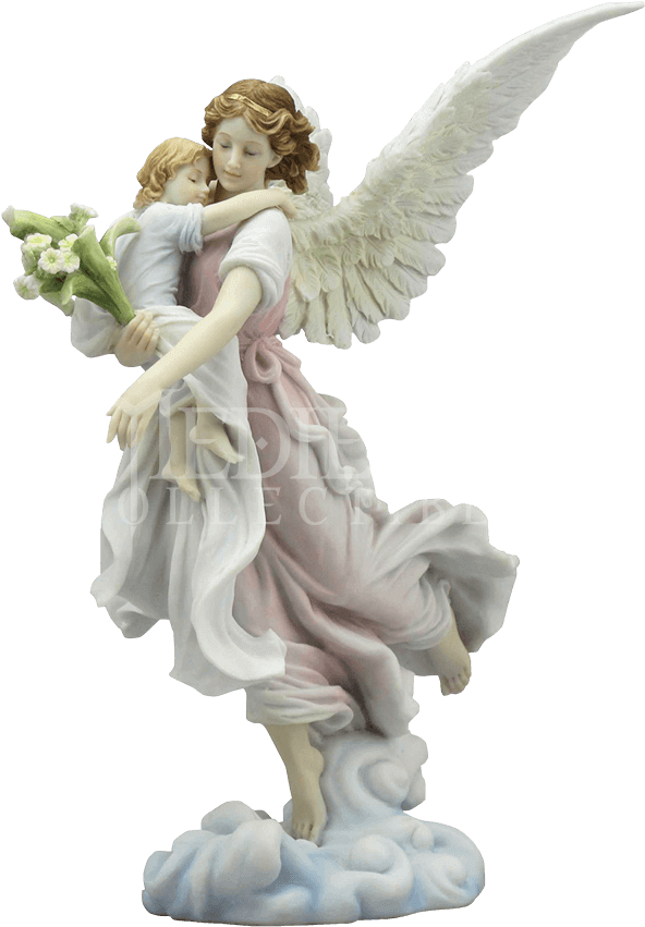 Guardian Angel With Child (850x850), Png Download