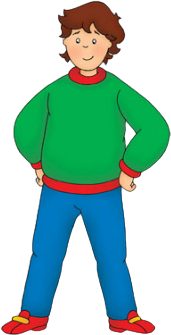 Vector Free Download Dad Transparent Caillou - Caillou Dad Png (598x1169), Png Download