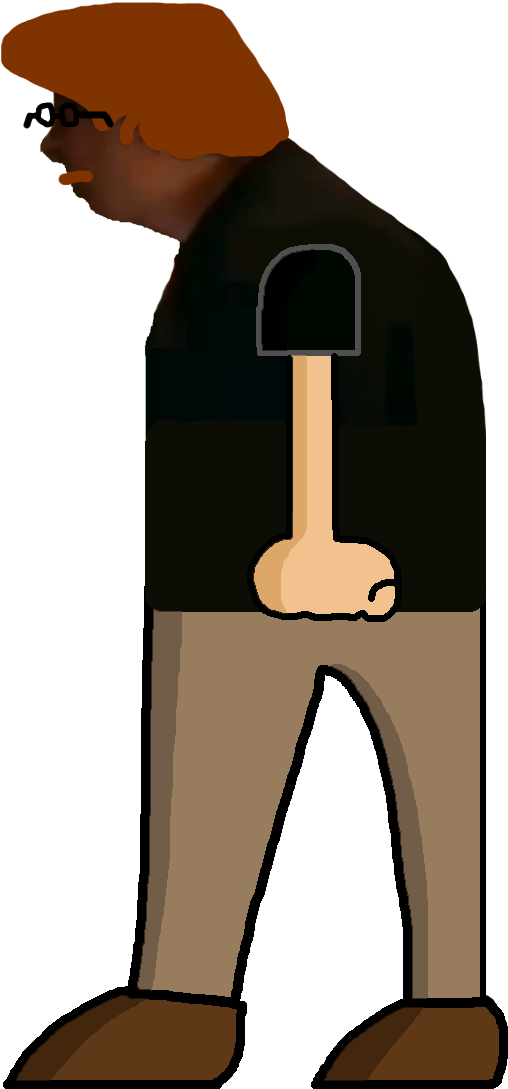 Falcon Punch Guy Dad - Illustration (655x1152), Png Download