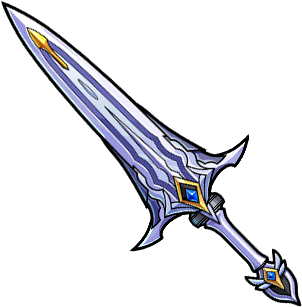 Gear-guardian Angel Sword Render - Unison League Sword Sword (380x380), Png Download