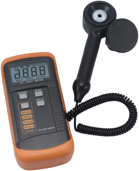 Ultraviolet Light Meter With Uva - Medidor De Luz Ultravioleta (800x800), Png Download