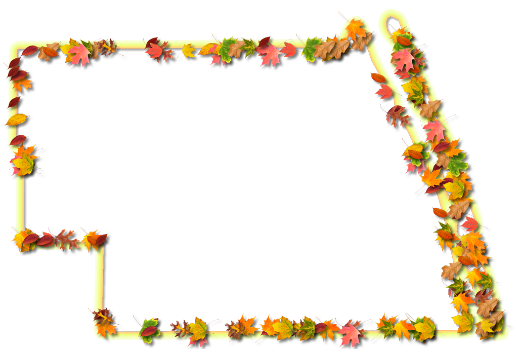 A Yellow And Orange Outline Map Of Indian River With - Floral Design (1024x689), Png Download