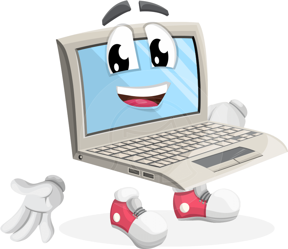 Computer Clipart Free Snowflake Clipart - Friendly Brain #1 Friendly Brain #1 Oval Ornament (957x1060), Png Download