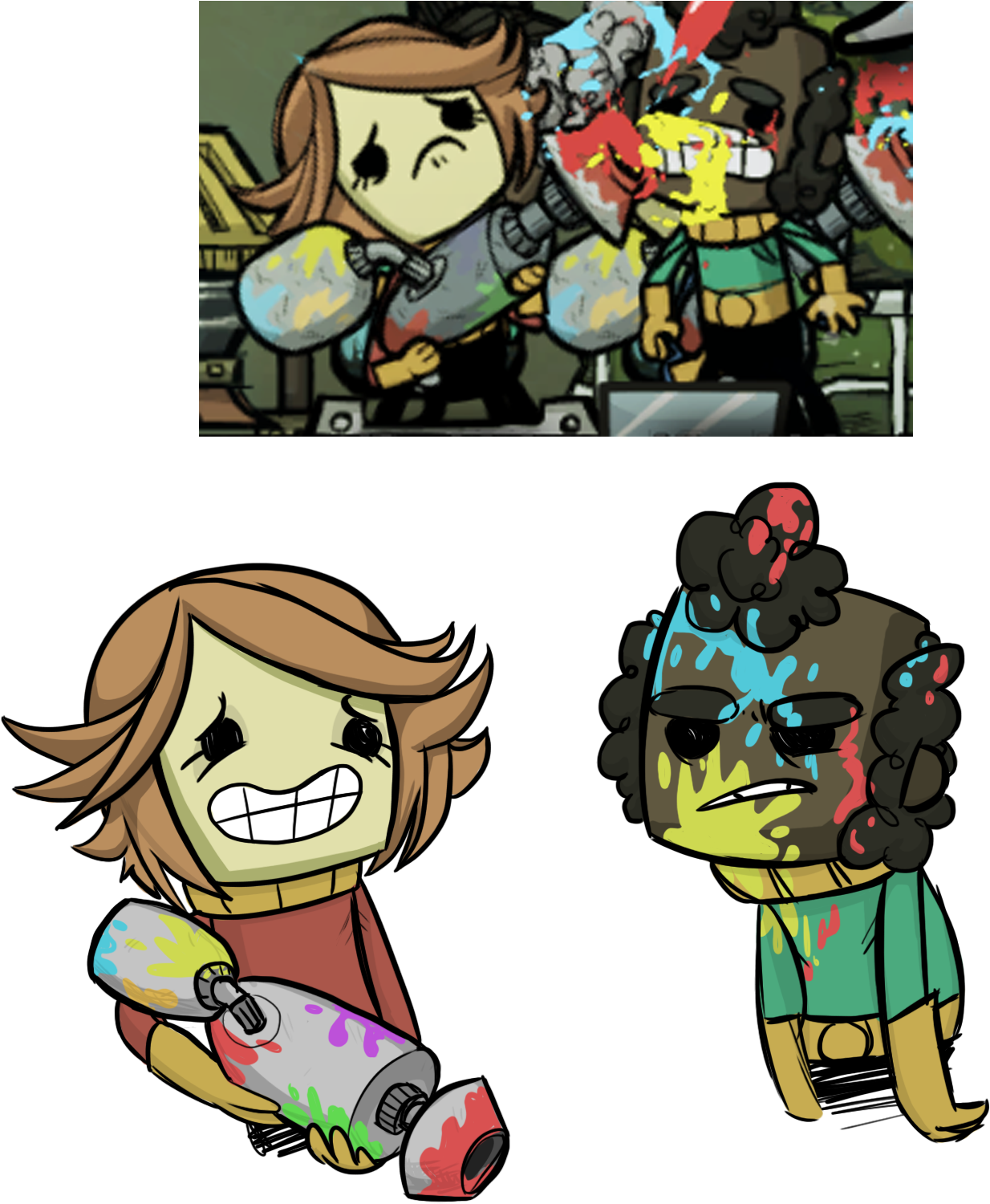 Masterpiece - Thumb - - Oxygen Not Included Art (2100x1500), Png Download