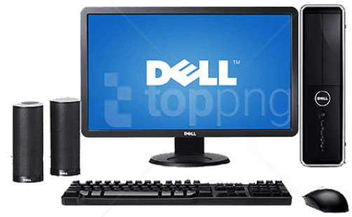 Download Dell Laptop Png Clipart Dell Desktop Computer Sizes Png