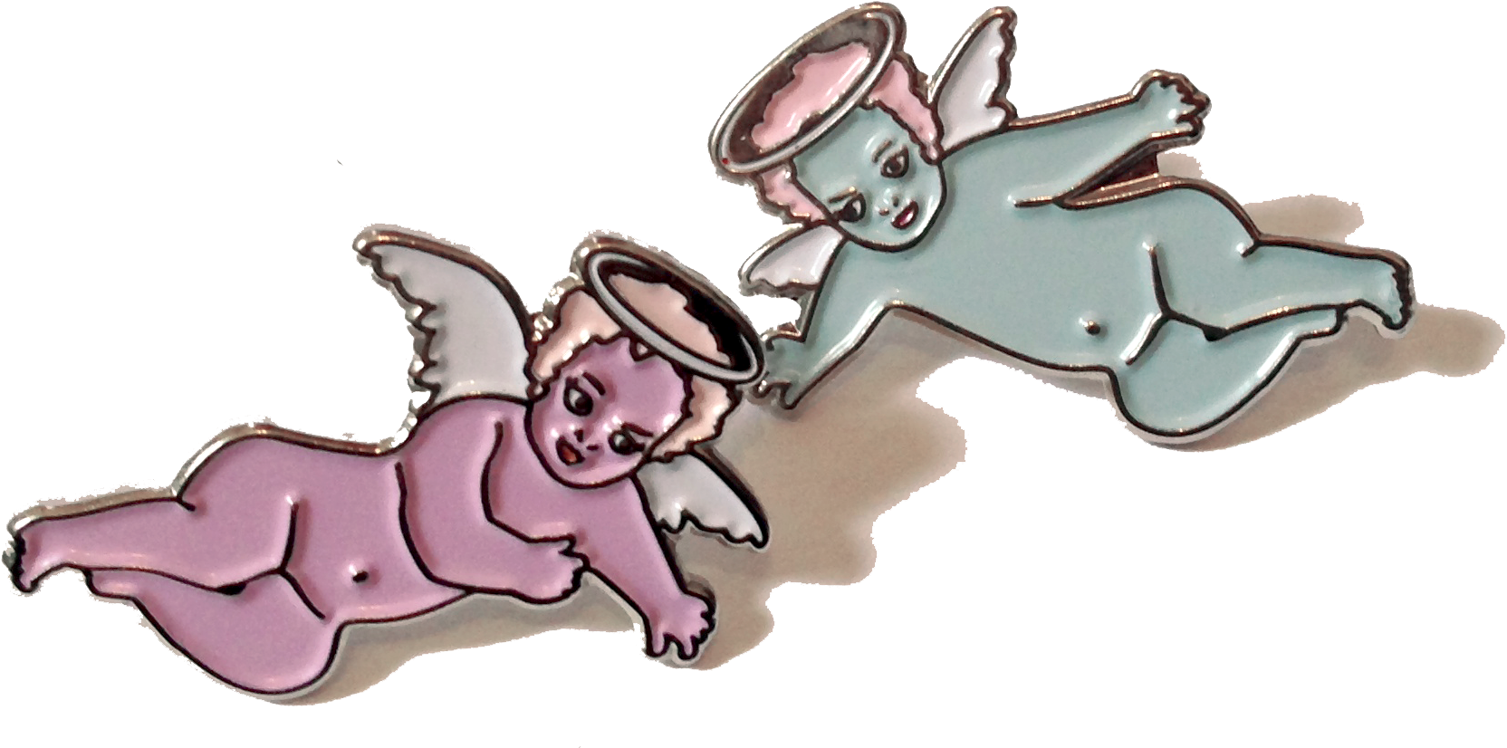 Image Of Guardian Angel Pin - Guardian Angel (1701x1701), Png Download