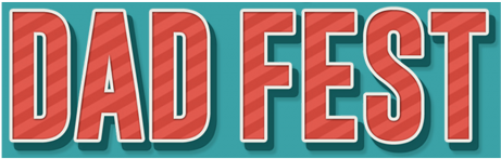 Dad Fest Banner Web 0000s 0000 Dadfest Slider Copy - Poster (1024x245), Png Download