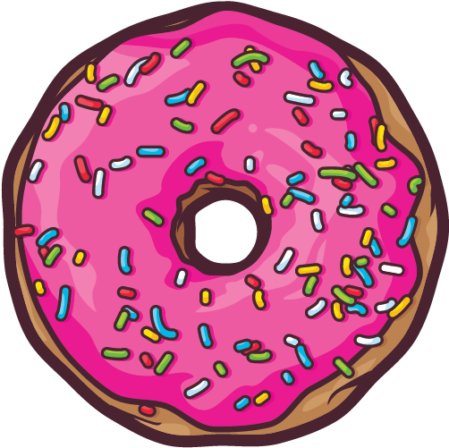 Download Svg Transparent Download Donuts By Javier Padilla Via - Fondos De  Pantalla De Donas PNG Image with No Background - PNGkey.com