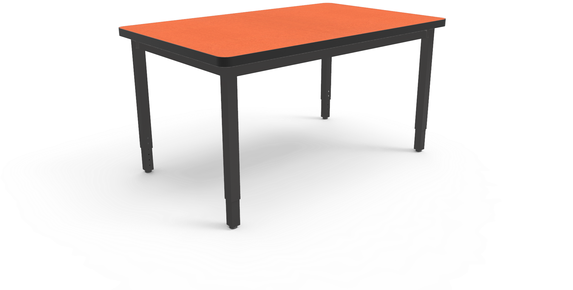 Lobo Table With Laminate Top Big Paw, Adjustable Legs - Table (1920x1240), Png Download