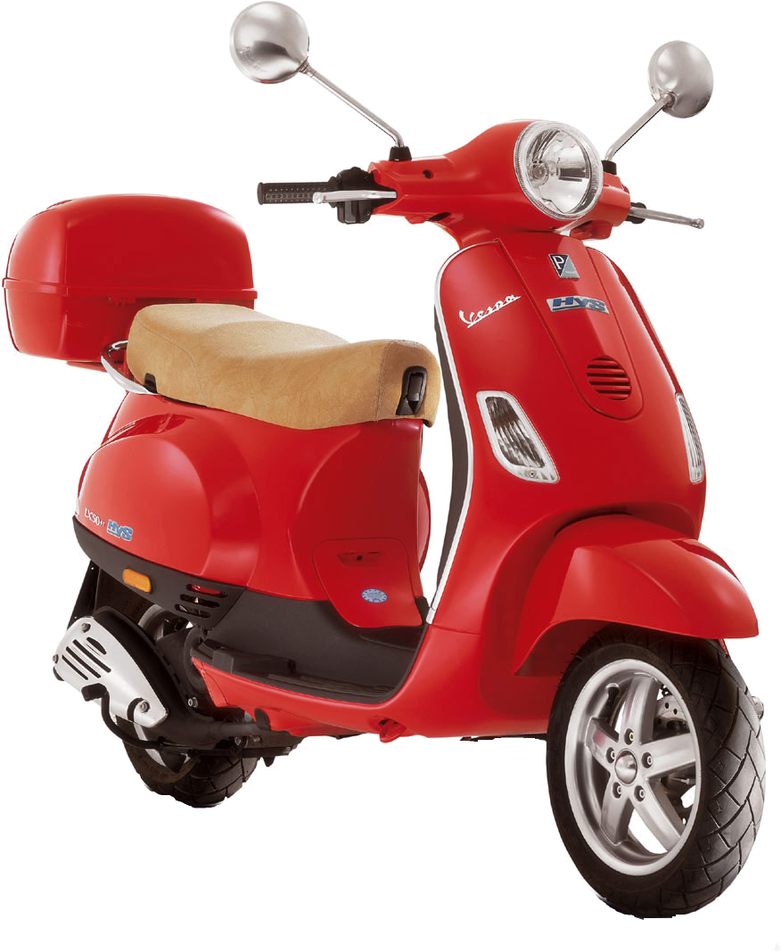 Scooter Vespa Png (876x1068), Png Download