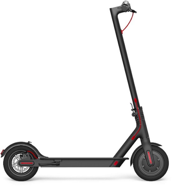 Electric Scooter Png Background Image - Xiaomi Mijia Electric Scooter M365 (800x640), Png Download