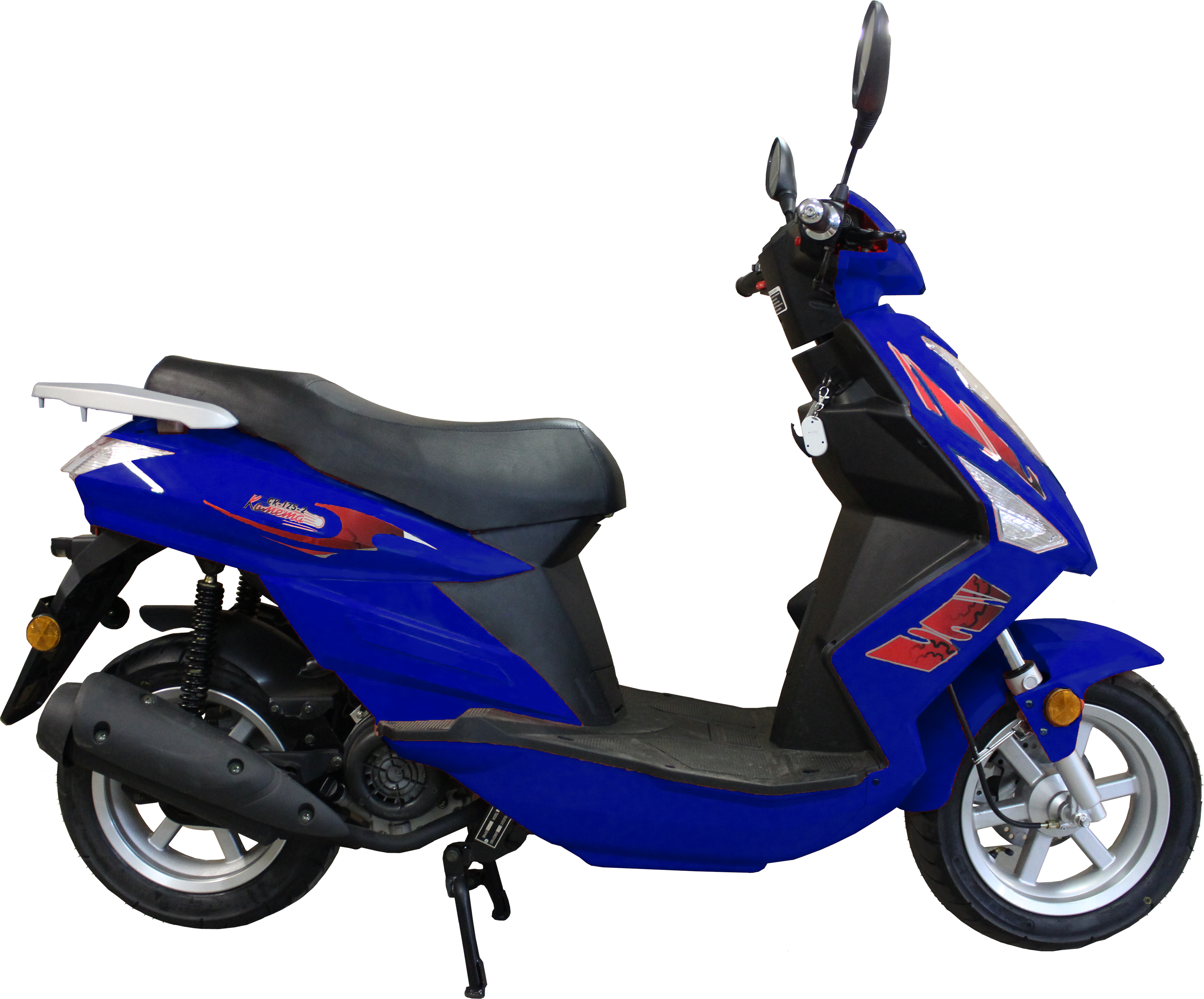 Scooter With A Transparent Background (3513x2916), Png Download