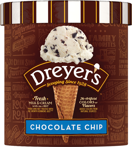 Dreyer's Mint Ice Cream (768x852), Png Download