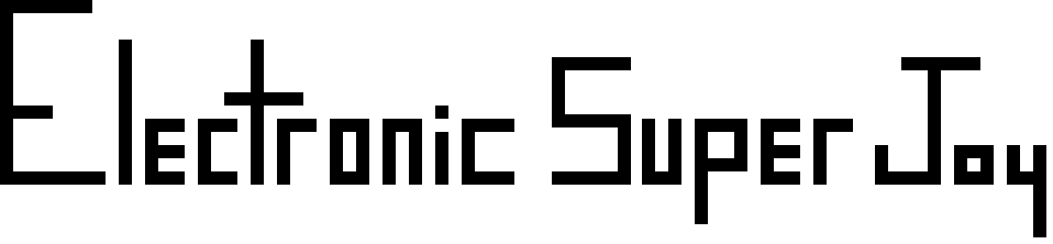 Electronic Super Joy - Electronic Super Joy Logo (958x222), Png Download