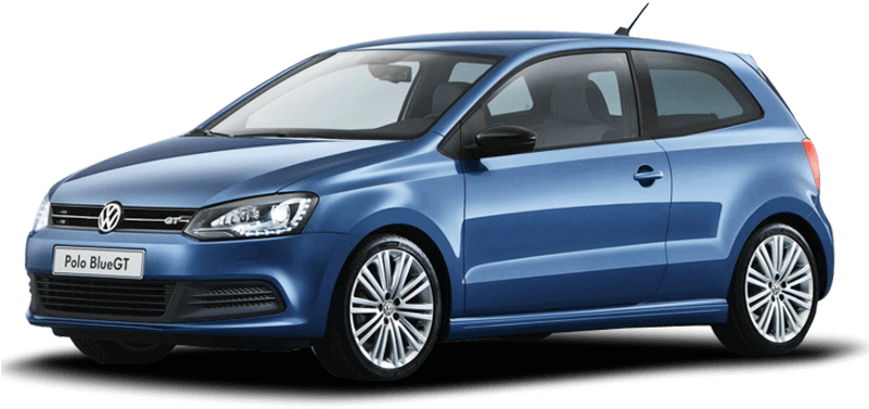 Download Vw Polo Png And Use It Wherever You Want - Vw Polo Blue Gt (800x400), Png Download
