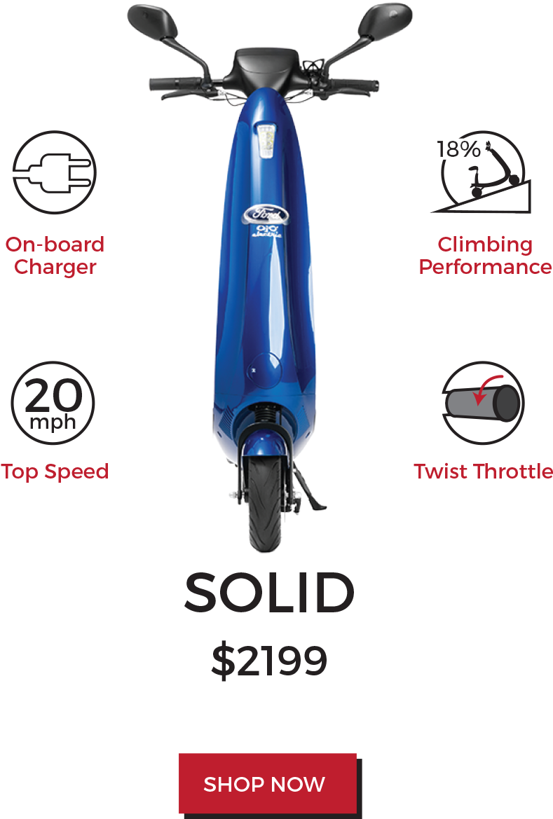 The Ojo Commuter Scooter® Is Designed To Be A Daily - Scooter Ford Ojo Indonesia (828x1200), Png Download