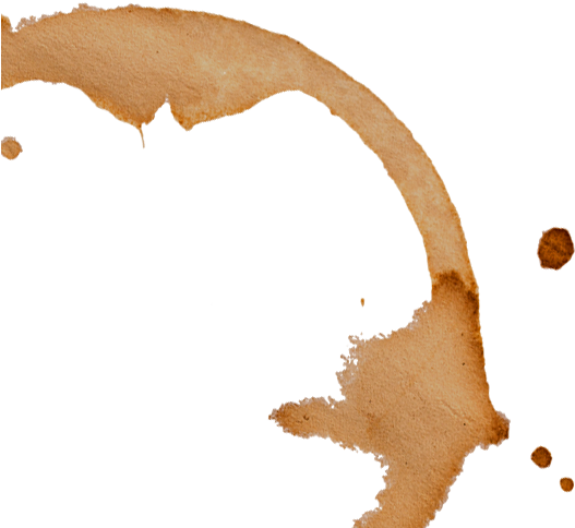 Coffee-ring - Coffee (606x540), Png Download