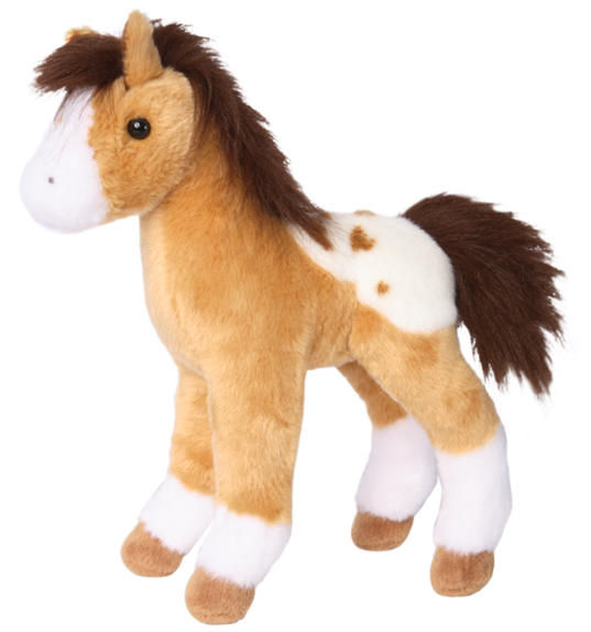 Douglas Freckles Golden Appaloosa Foal - Freckles Golden Appaloosa Foal 25cm By Douglas Cuddle (600x600), Png Download