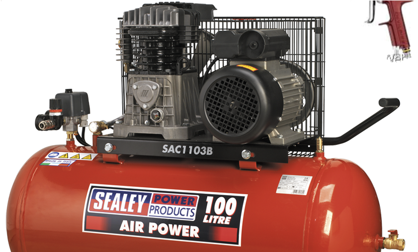 Spray Painting Equipment - Sealey Sac1103b (1000x500), Png Download