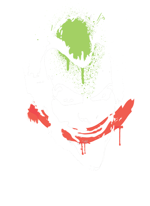 Click And Drag To Re-position The Image, If Desired - Arkham Asylum Smile Spray Paint (506x700), Png Download