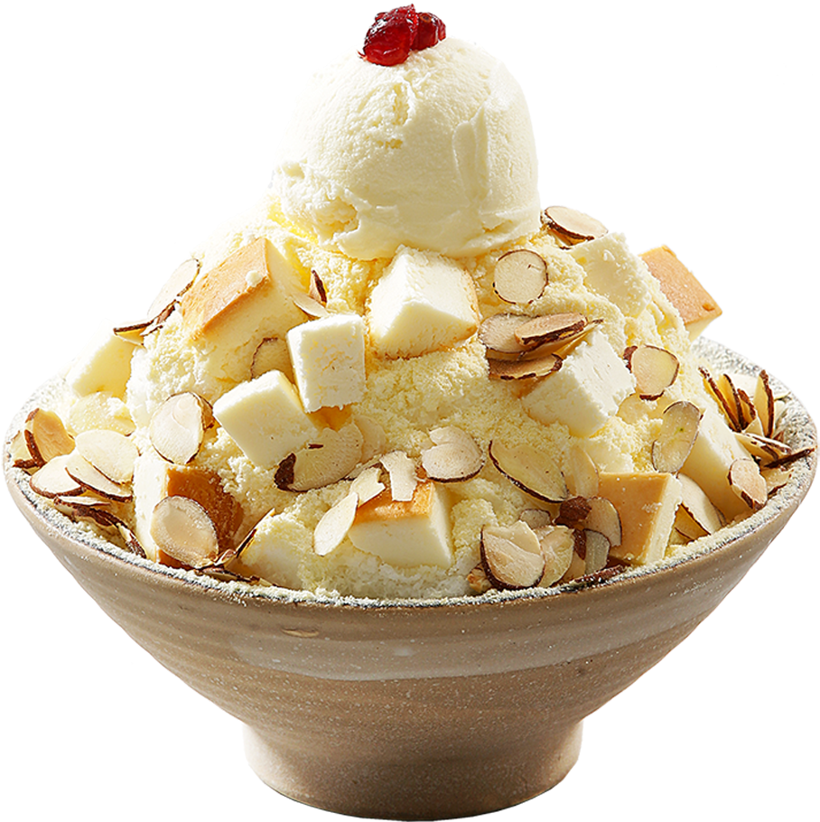 Cheesecake Falling Snow (1000x1000), Png Download