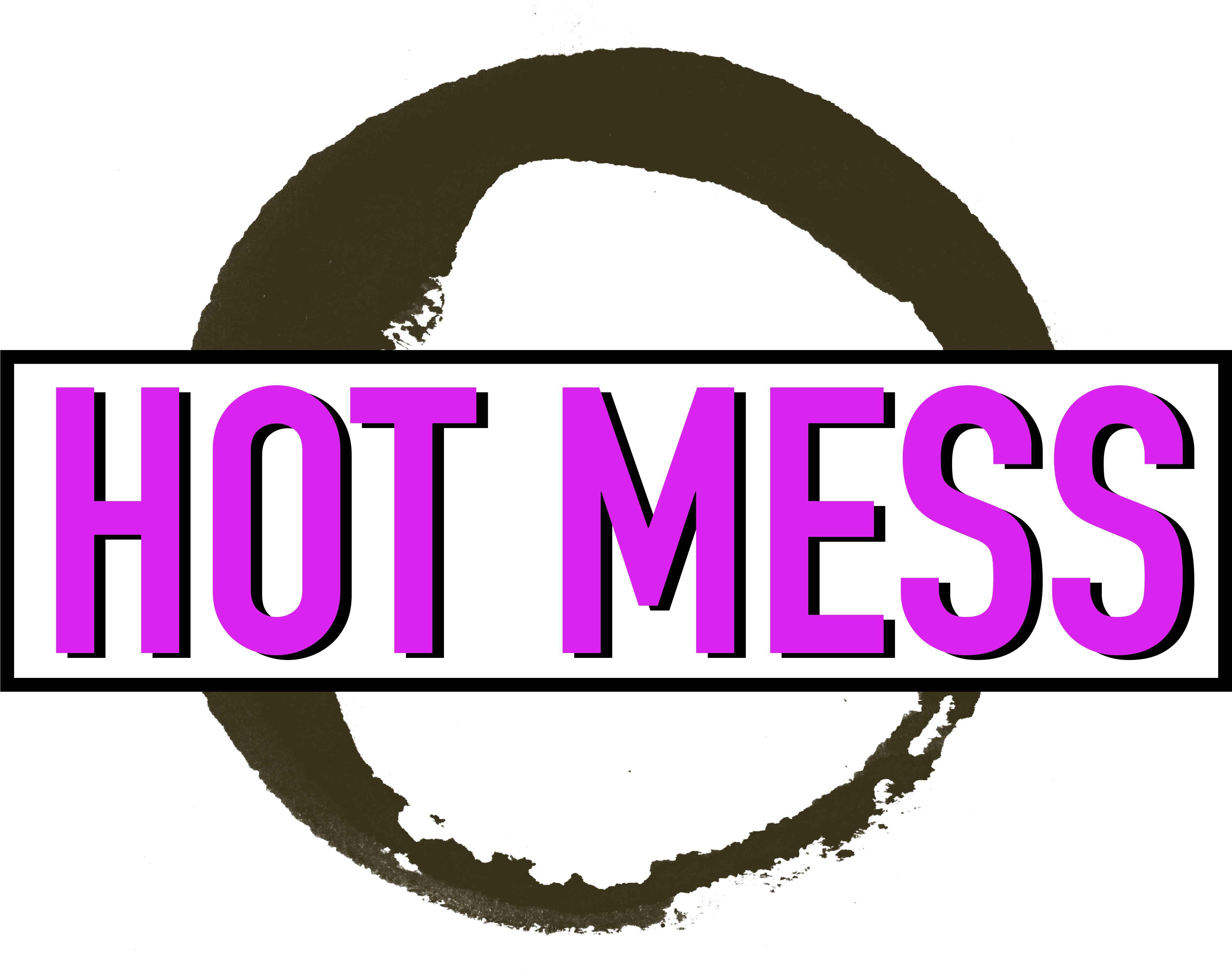 Hot Mess Coffee Stain (7632x6480), Png Download