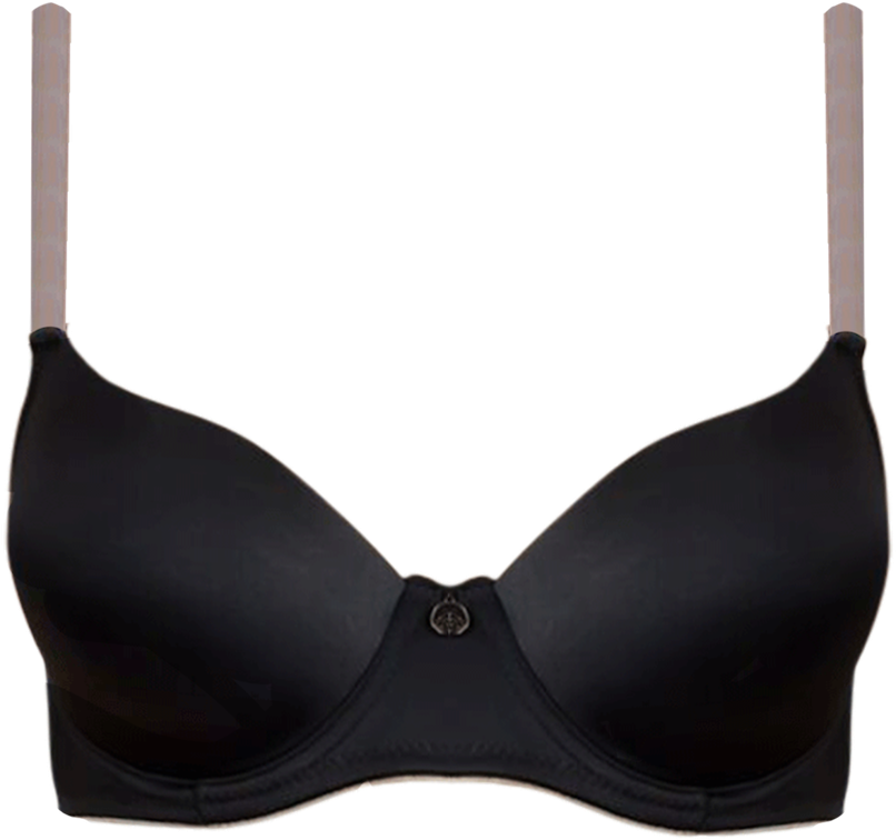 Free Png Bra Download Png Images Transparent - Black Bra Transparent Background (850x787), Png Download